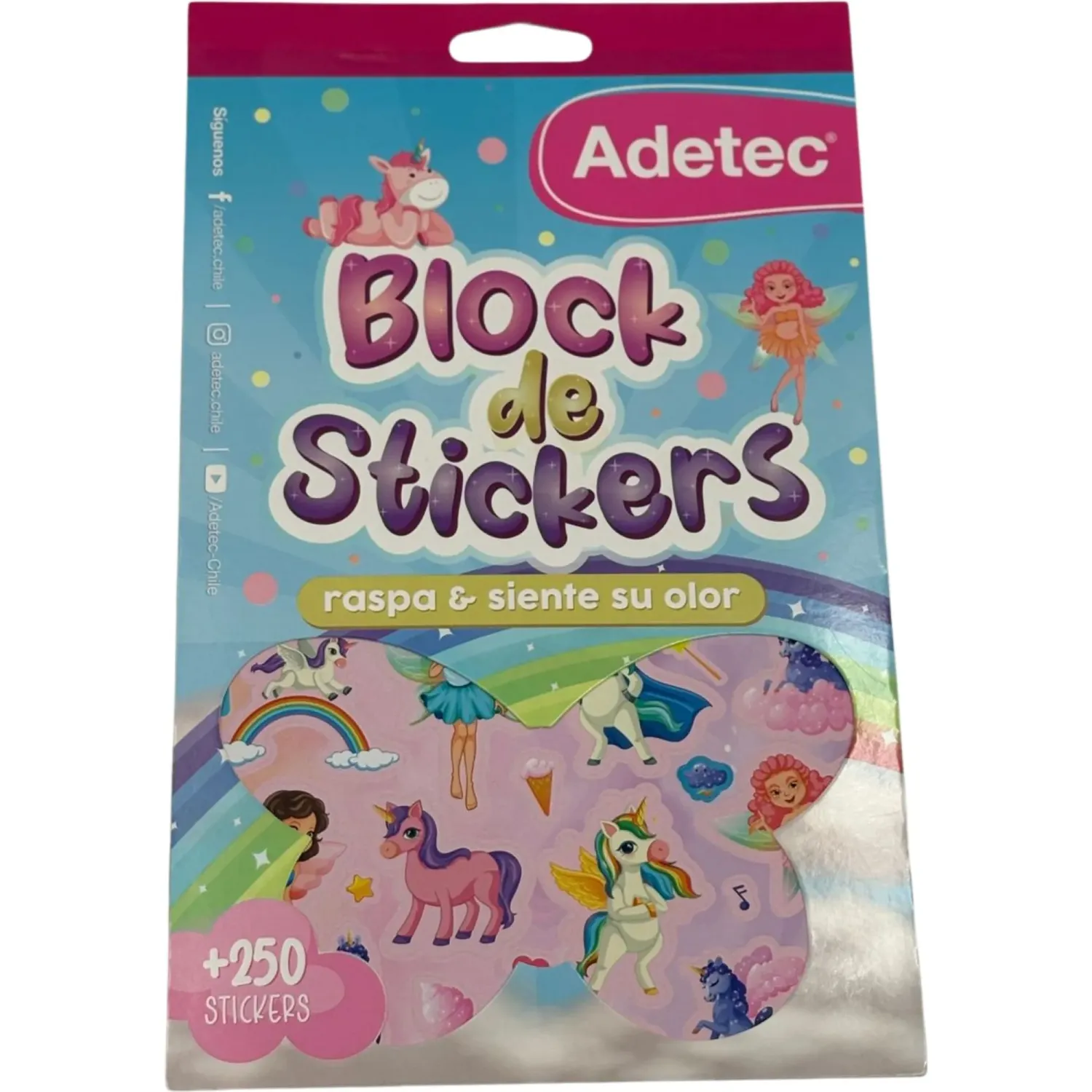 DGNOTTAS Block Dgnottas Stickers Aromas Hadas Adetec color varios | Platanitos