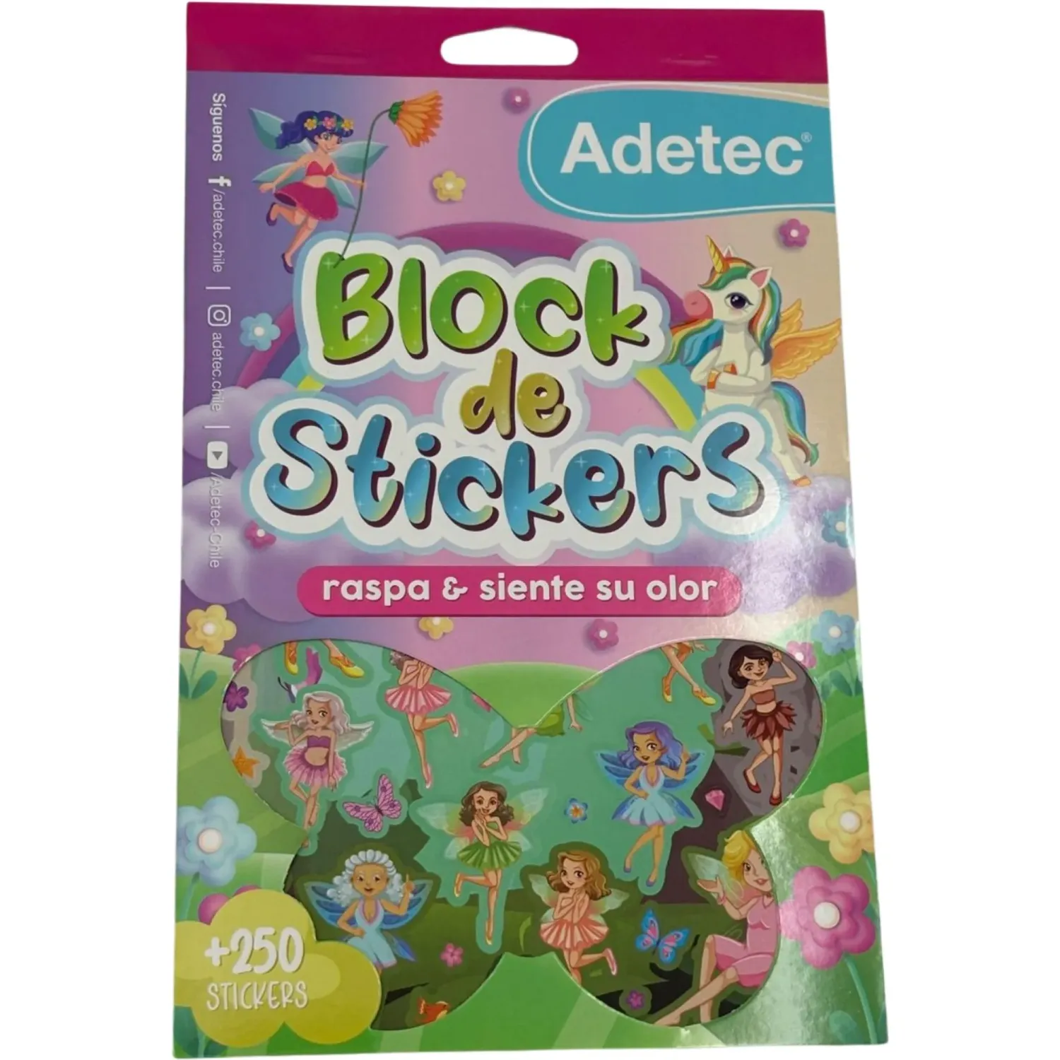 DGNOTTAS Block Dgnottas Stickers Aromas Hadas Adetec color varios | Platanitos