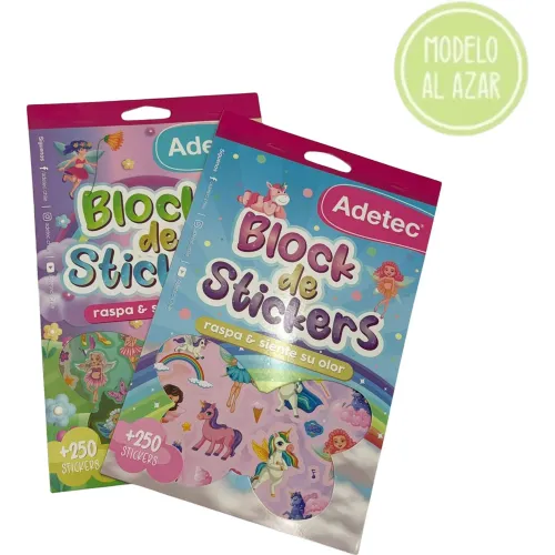 DGNOTTAS Block Stickers Aromas Hadas Adetec