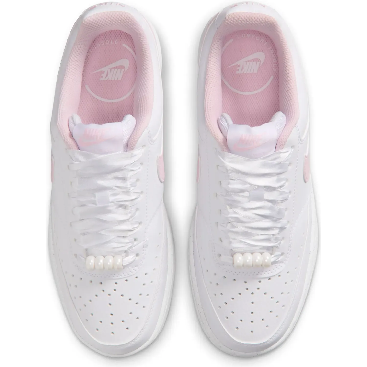 Zapatillas Nike Urbanas Mujer W Nike Court Vision Lo Le color blanco | Platanitos