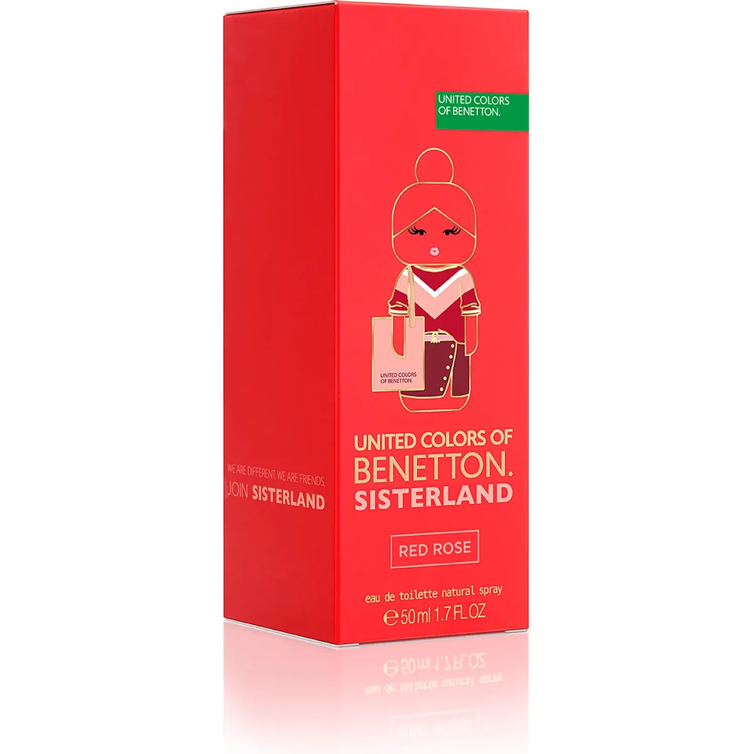 Benetton Perfume Benetton Mujer Benetton Sisterland Red Rose 50ml color rojo | Platanitos