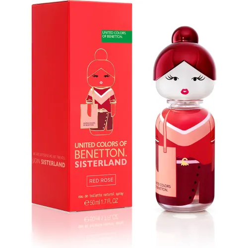 Perfume Benetton Mujer Benetton Sisterland Red Rose 50ml color rojo | Platanitos