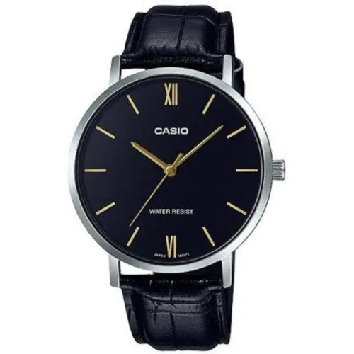 Reloj Casio Hombre Casio Mtp-Vt01l-1b color negro | Platanitos