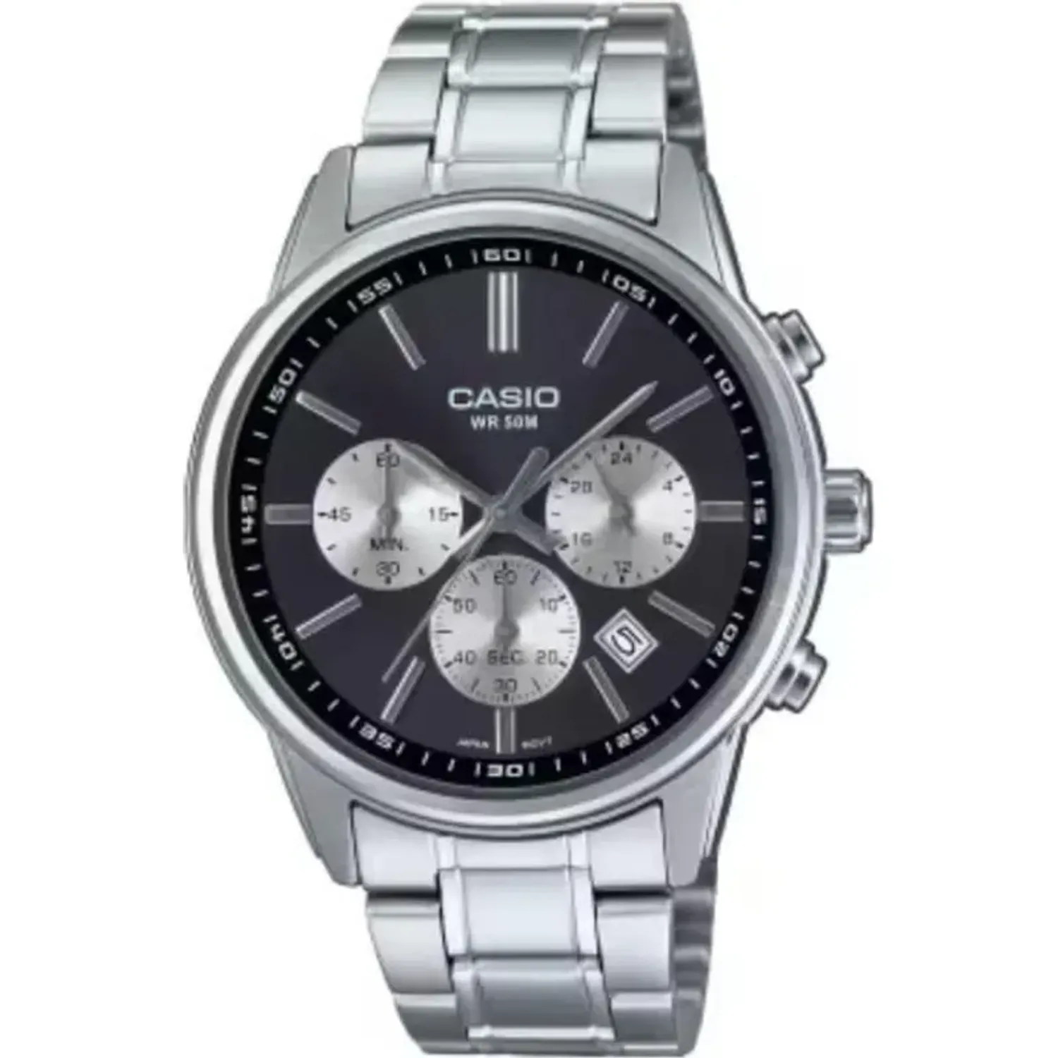 CASIO Reloj Casio Hombre Casio Mtp-E515d-1 color plateado | Platanitos