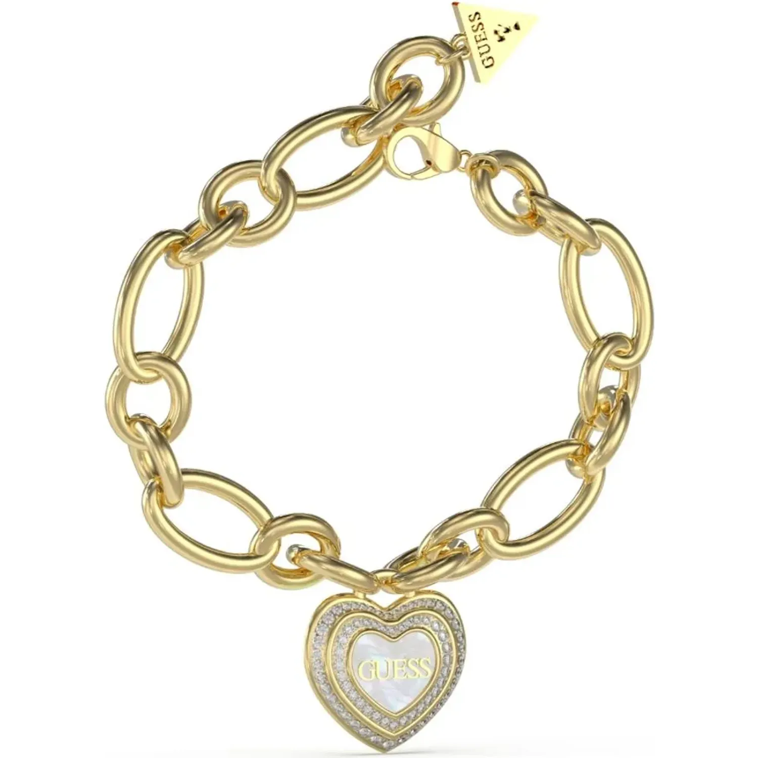 GUESS JOYAS Pulsera Guess Joyas Mujer Guess Jubb04025jwygwhl color dorado | Platanitos