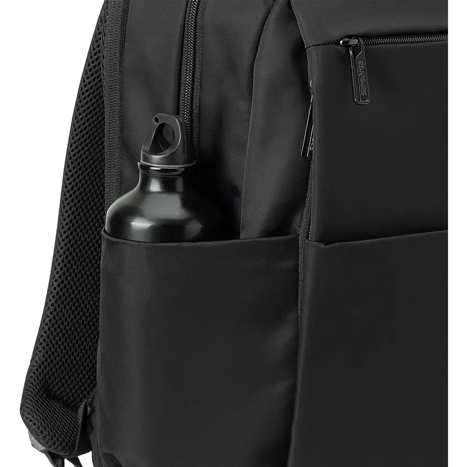 Mochila Samsonite Para Laptop 15plg Unisex Refraction Bel-Air color negro | Platanitos