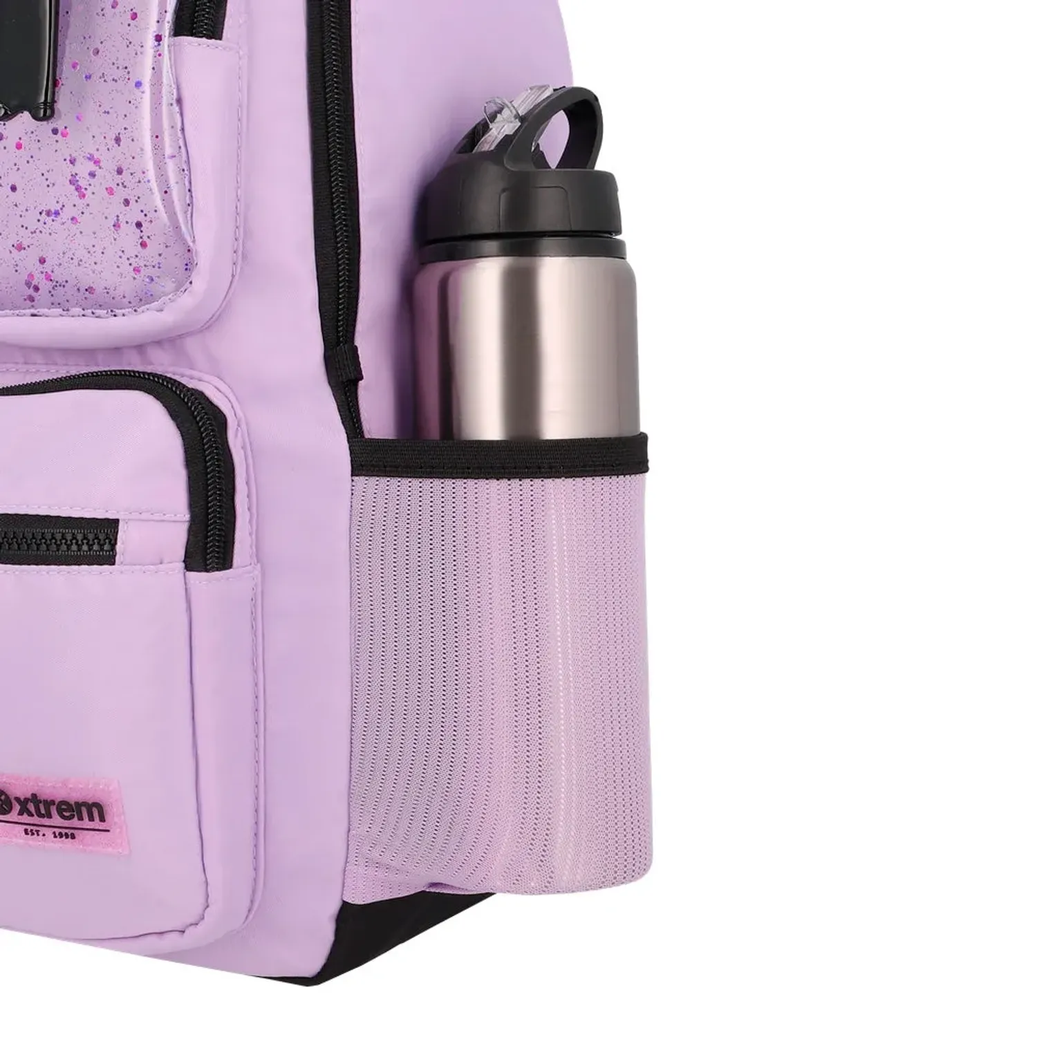 Mochila Xtrem Para Laptop Unisex 15plg Cleveland 6xt color morado | Platanitos