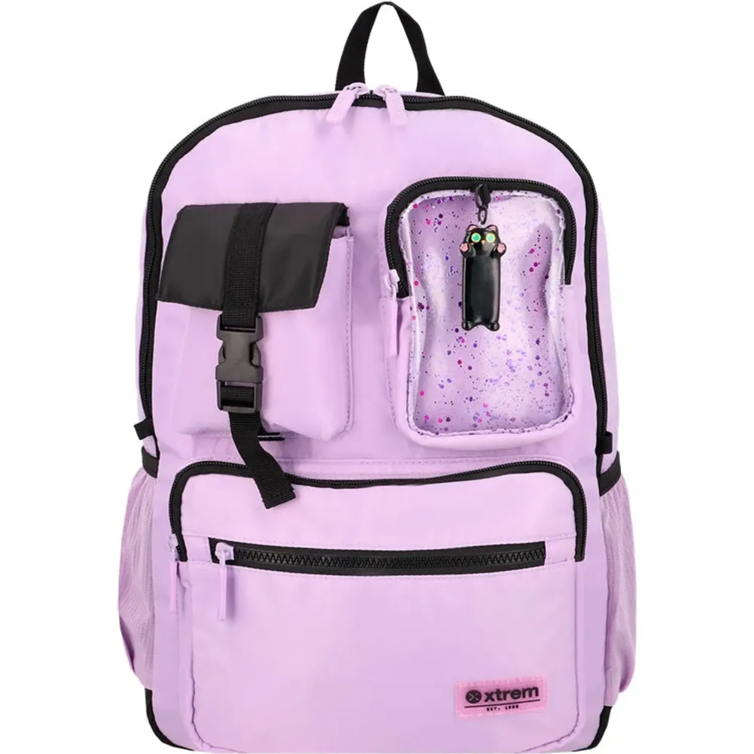 Mochila Xtrem Para Laptop Unisex 15plg Cleveland 6xt color morado | Platanitos