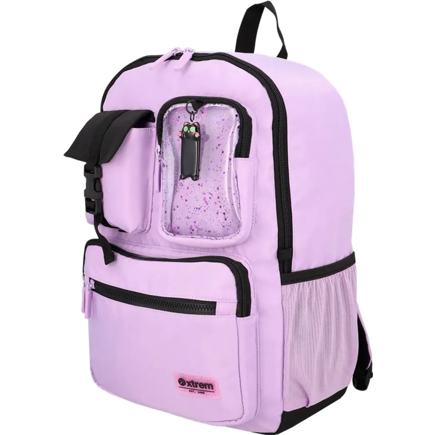 Mochila Xtrem Para Laptop Unisex 15plg Cleveland 6xt color morado | Platanitos