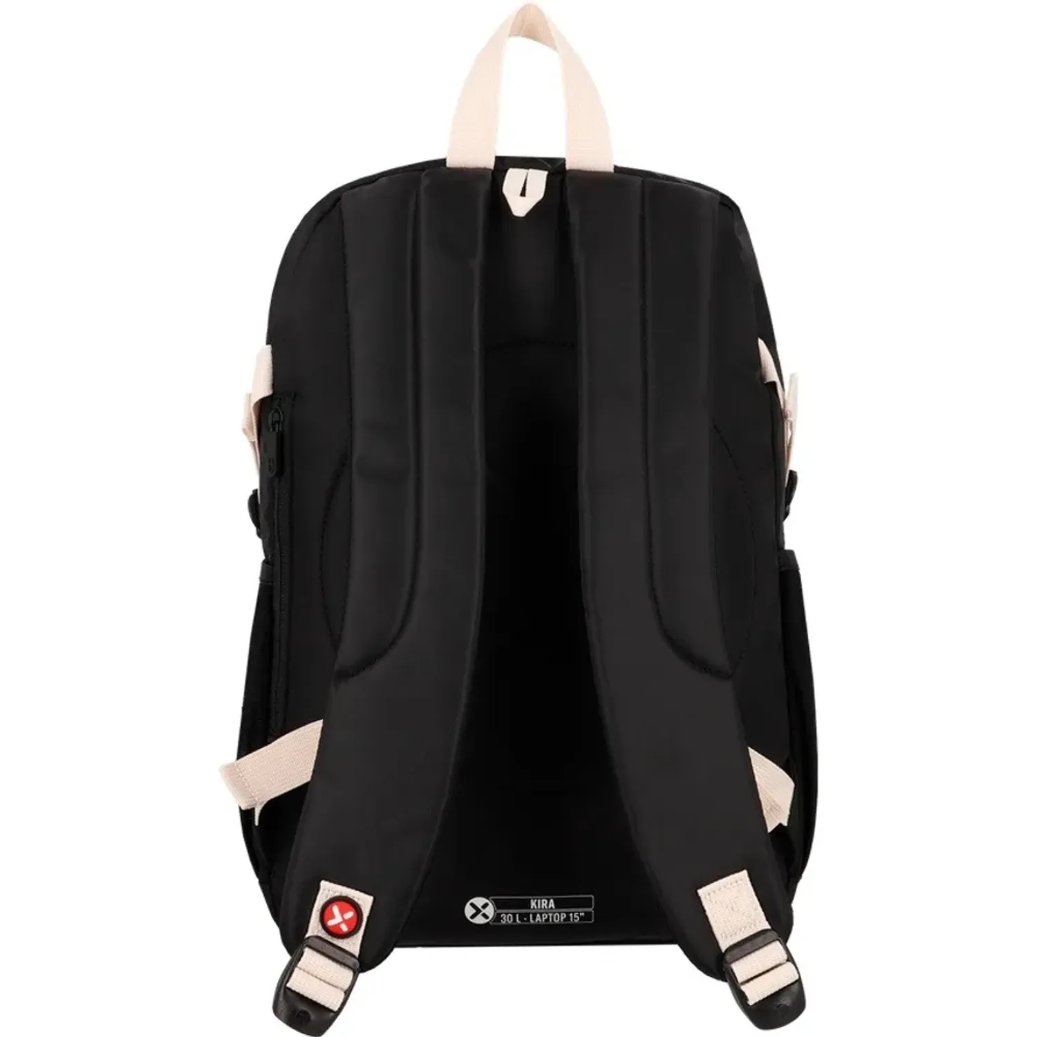 Mochila Xtrem Para Laptop Unisex 15plg Kira 6xt color negro | Platanitos