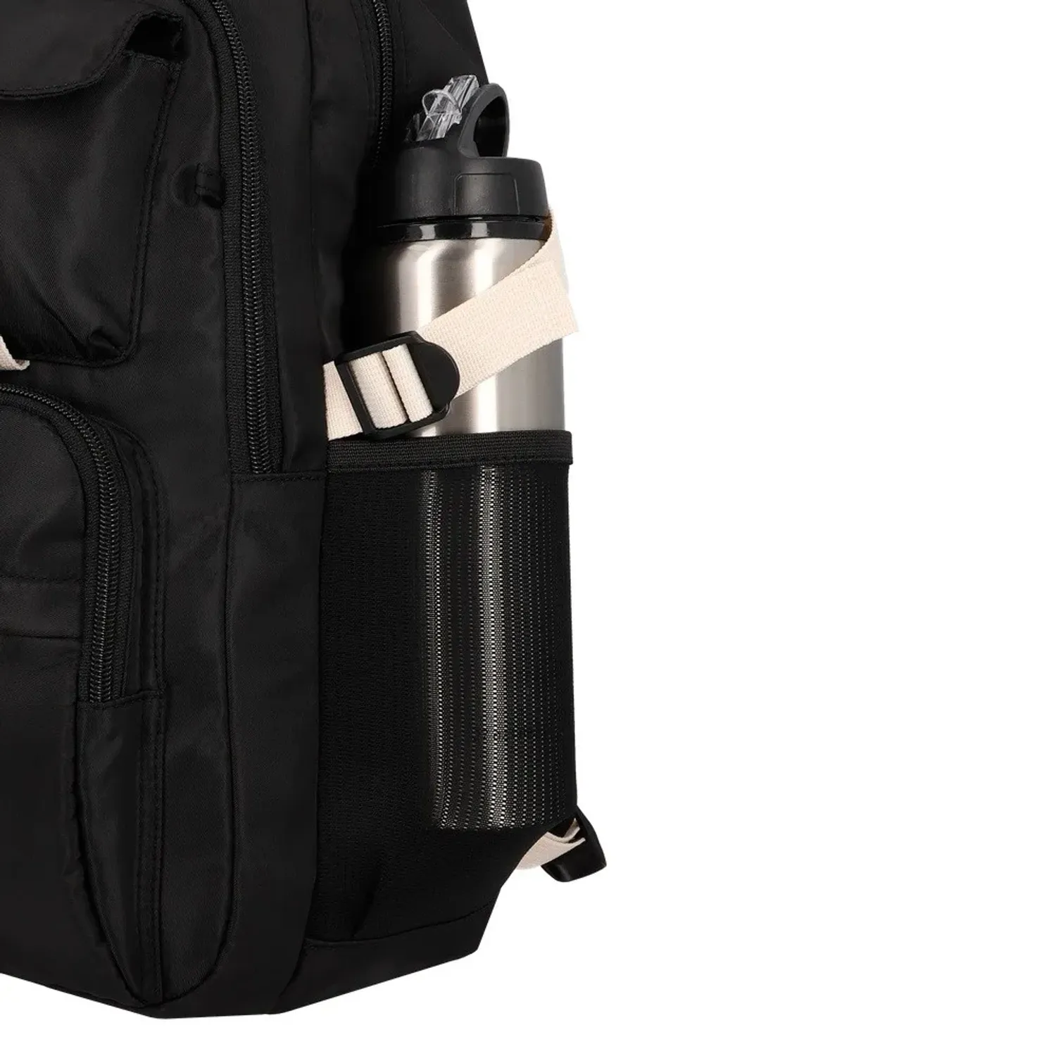 Mochila Xtrem Para Laptop Unisex 15plg Kira 6xt color negro | Platanitos
