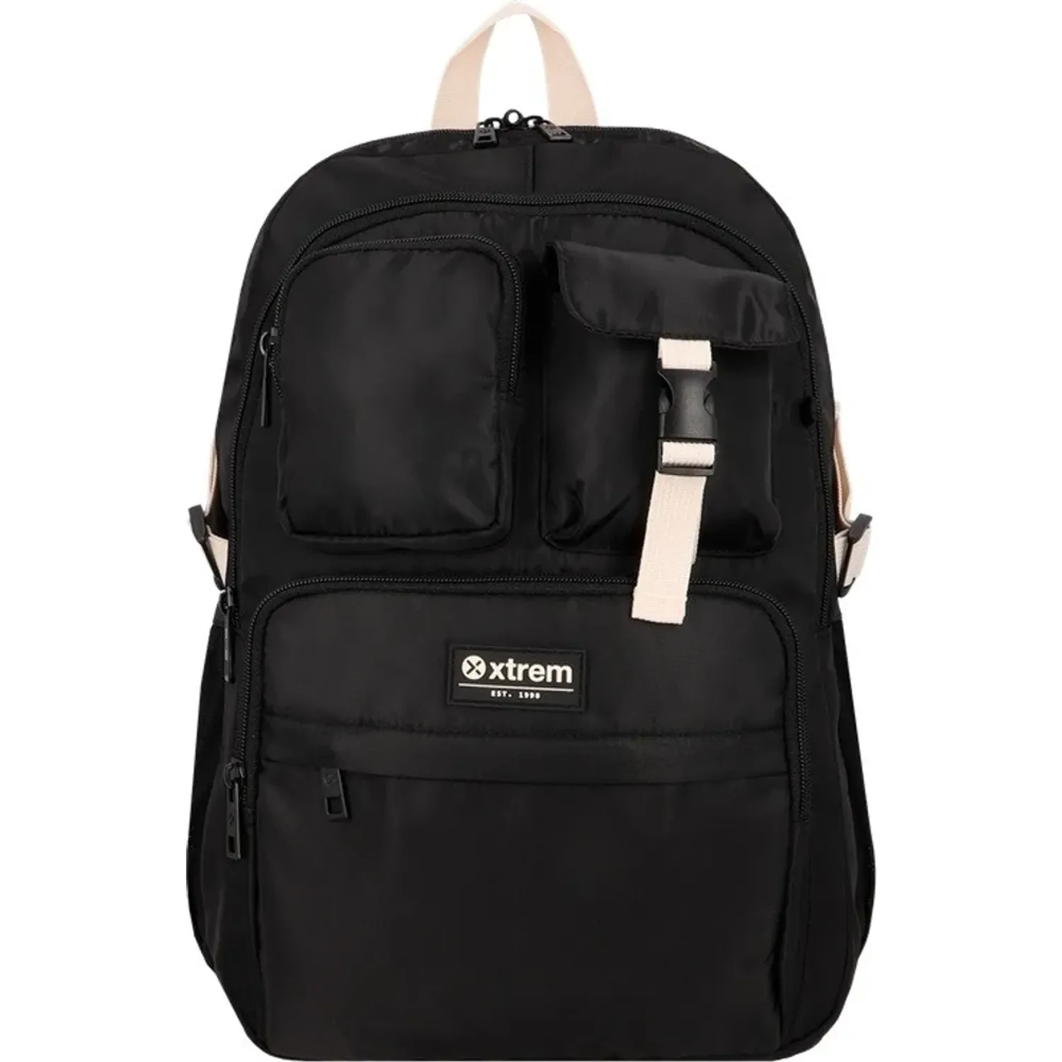 Mochila Xtrem Para Laptop Unisex 15plg Kira 6xt color negro | Platanitos