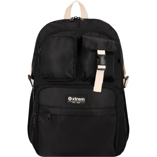 Mochila Xtrem Para Laptop Unisex 15plg Kira 6xt color negro | Platanitos