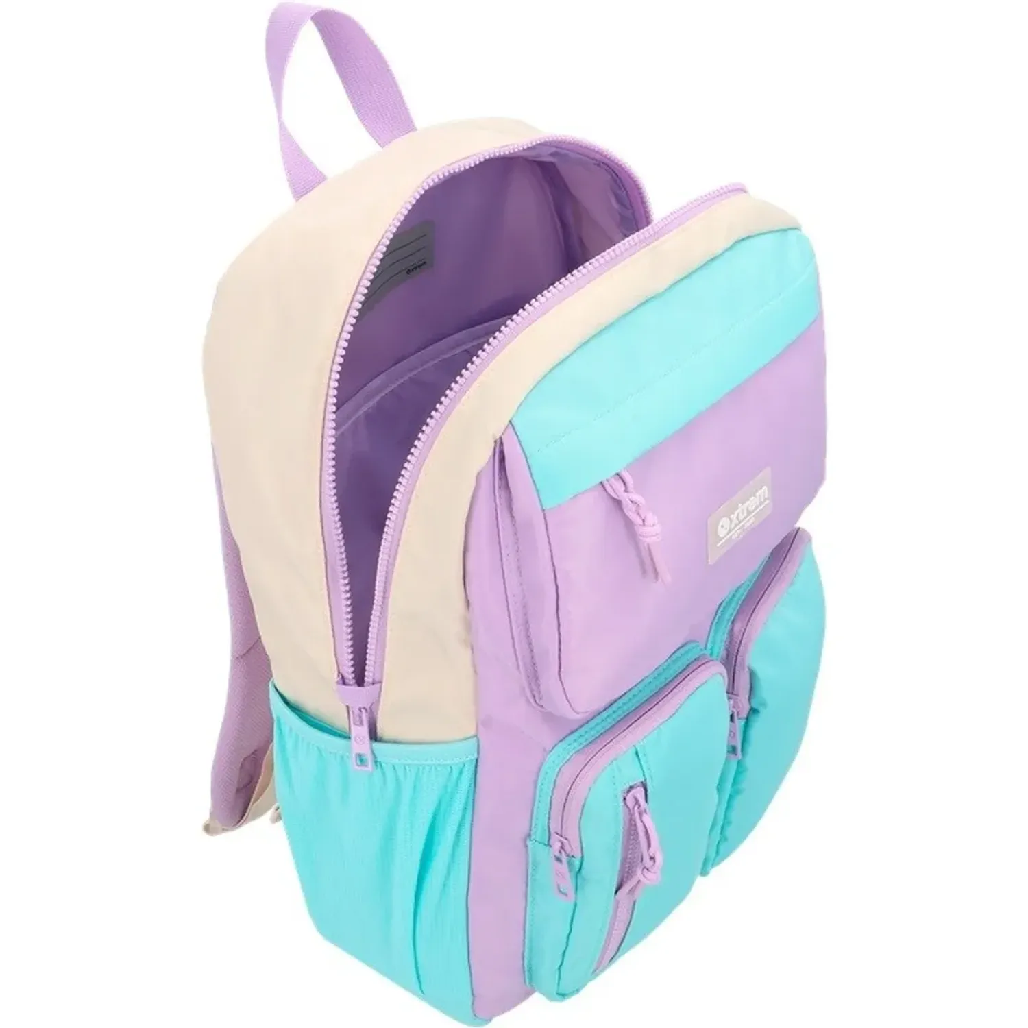 Mochila Xtrem Para Laptop Unisex 15plg Queens 6xt color rosado | Platanitos