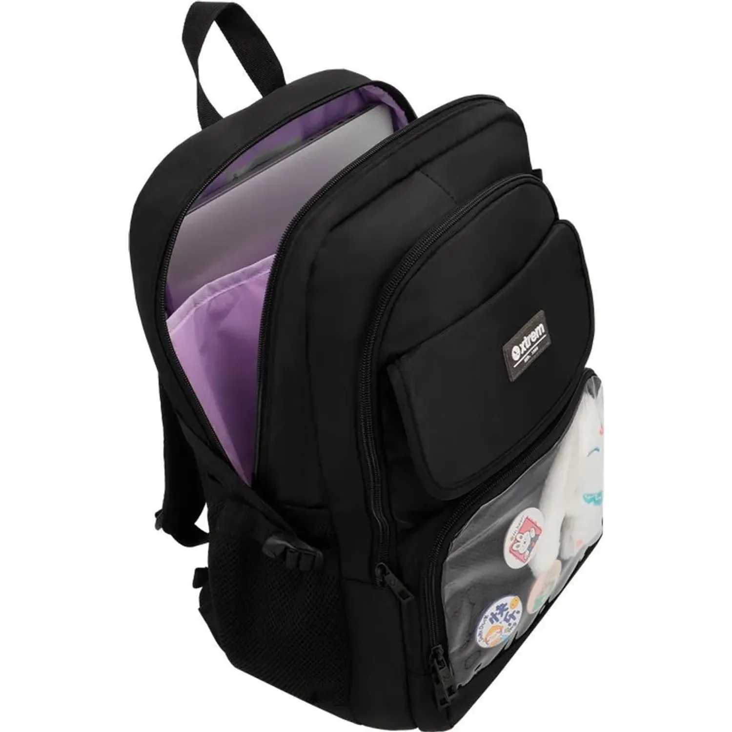 Mochila Xtrem Para Laptop Unisex 15plg Yuki 6xt color negro | Platanitos