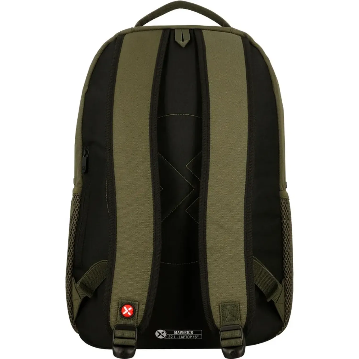 Mochila Xtrem Para Laptop Unisex 16plg Maverick 6xt color verde | Platanitos