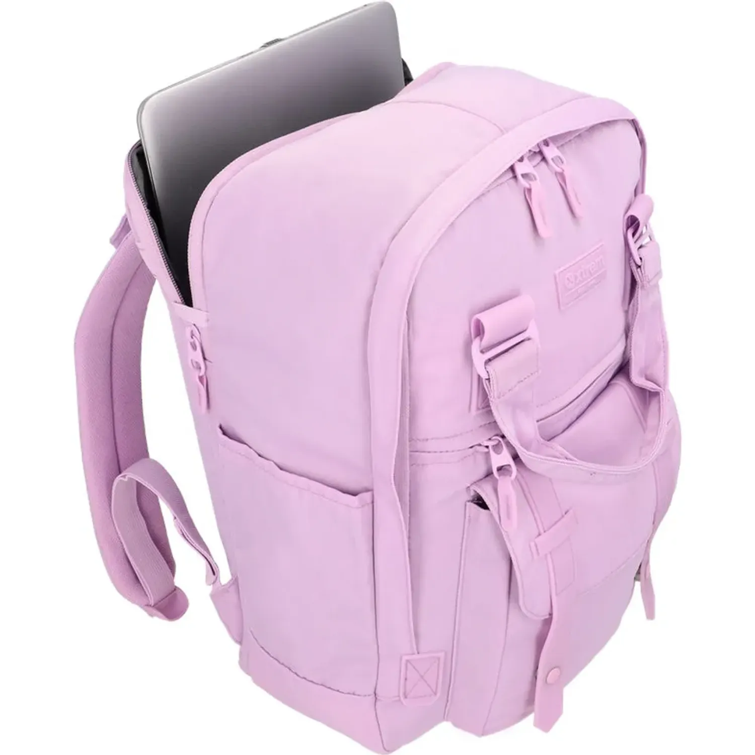 Mochila Xtrem Para Laptop Unisex 16plg Portland 6xt color morado | Platanitos
