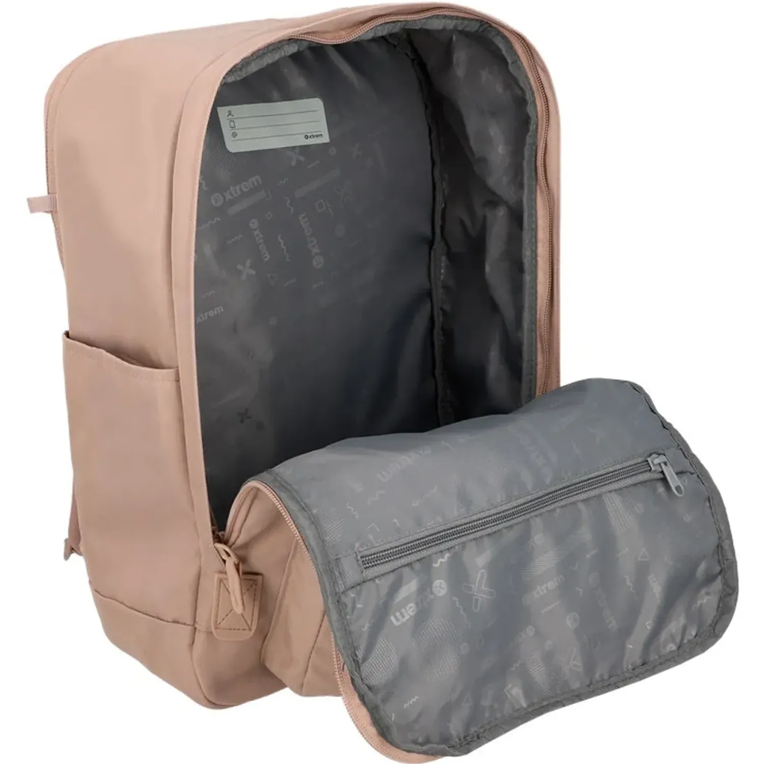 Mochila Xtrem Para Laptop Unisex 16plg Portland 6xt color beige | Platanitos