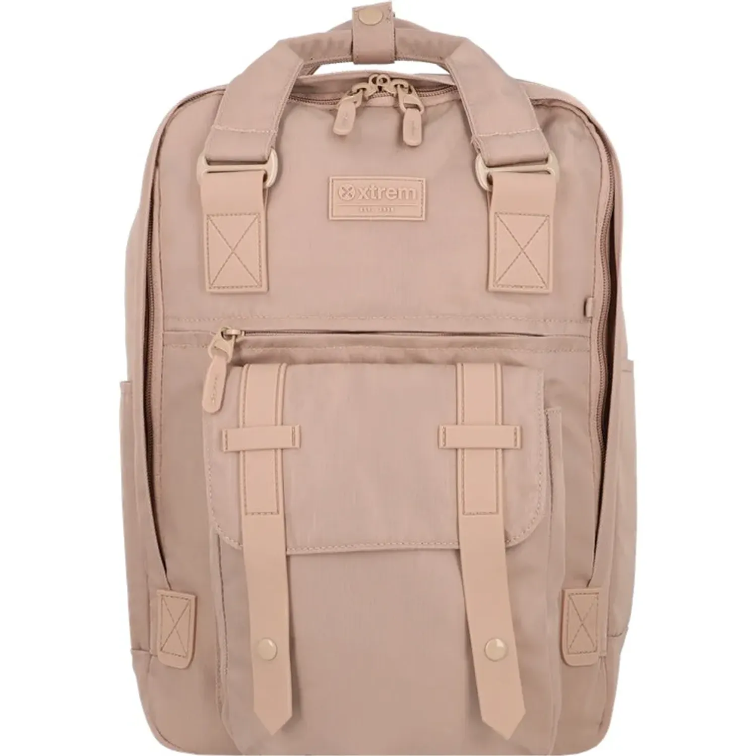 Mochila Xtrem Para Laptop Unisex 16plg Portland 6xt color beige | Platanitos
