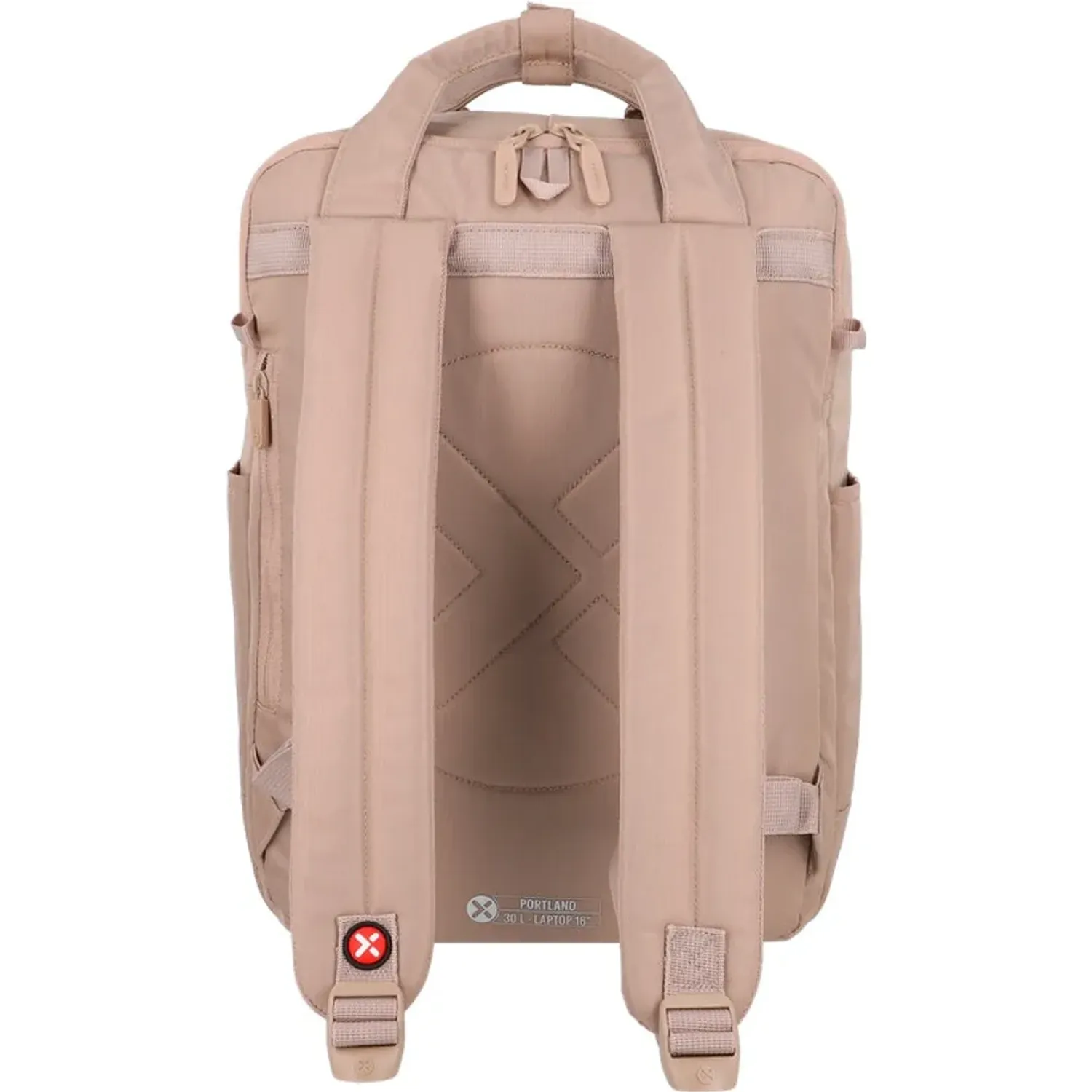 Mochila Xtrem Para Laptop Unisex 16plg Portland 6xt color beige | Platanitos