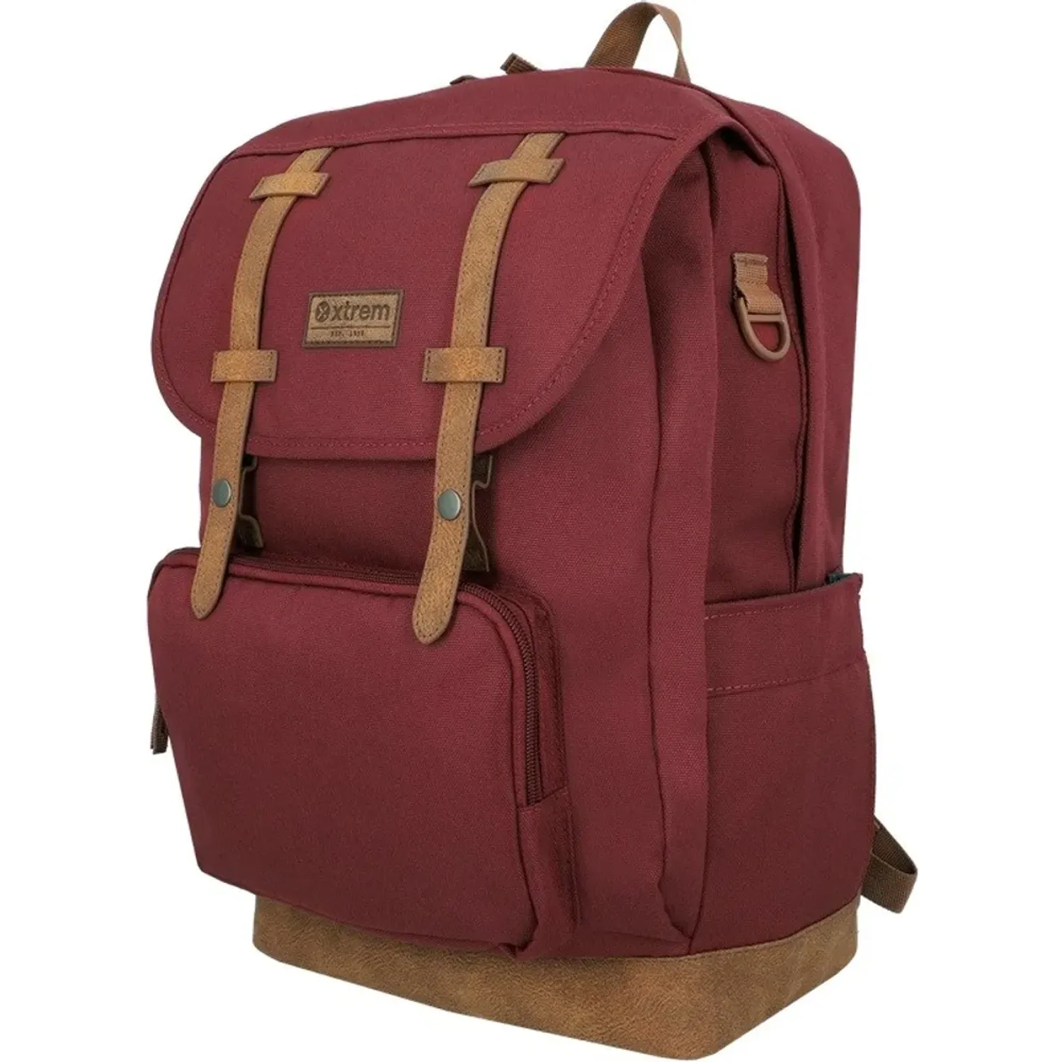 Mochila Xtrem Para Laptop Unisex 16plg Straps 2.0 6xt color rojo | Platanitos