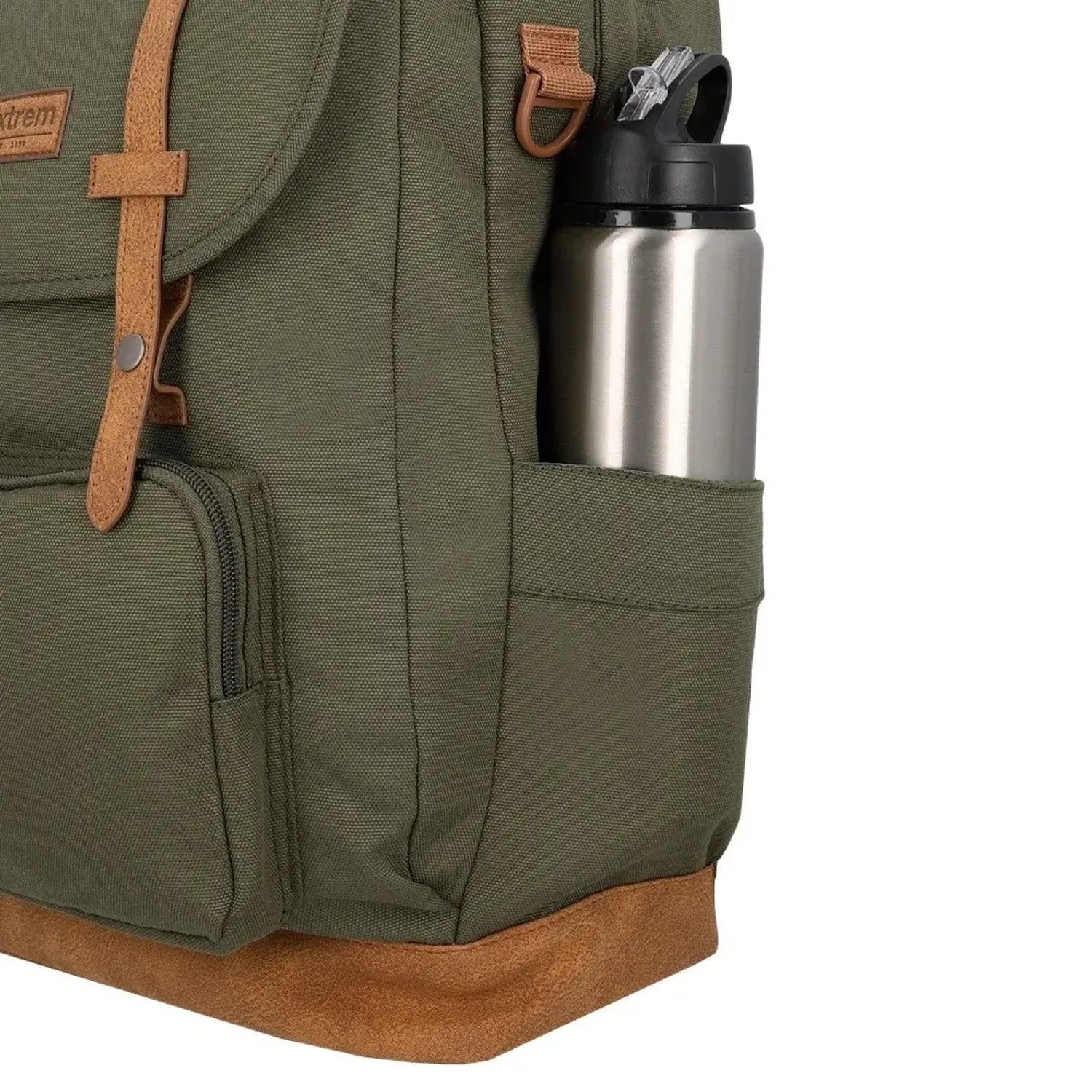 Mochila Xtrem Para Laptop Unisex 16plg Straps 2.0 6xt color verde | Platanitos