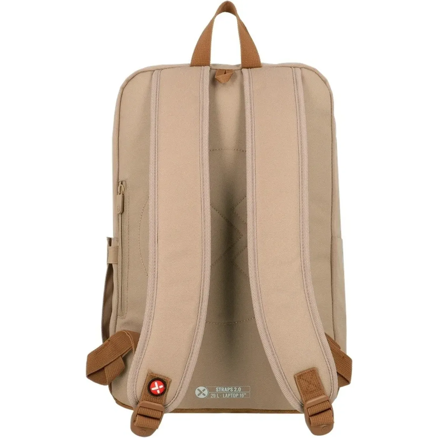 Mochila Xtrem Para Laptop Unisex 16plg Straps 2.0 6xt color beige | Platanitos