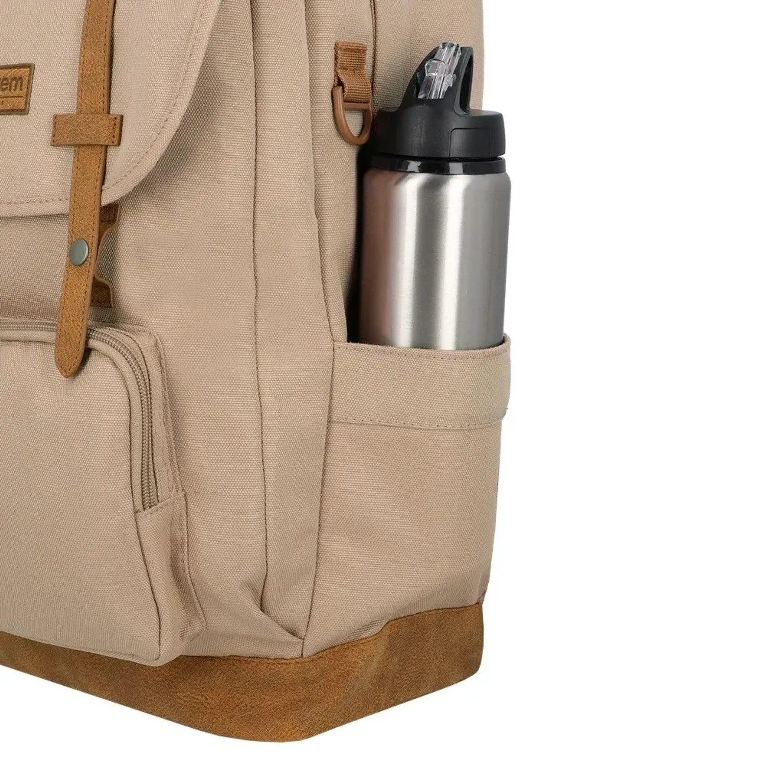 Mochila Xtrem Para Laptop Unisex 16plg Straps 2.0 6xt color beige | Platanitos