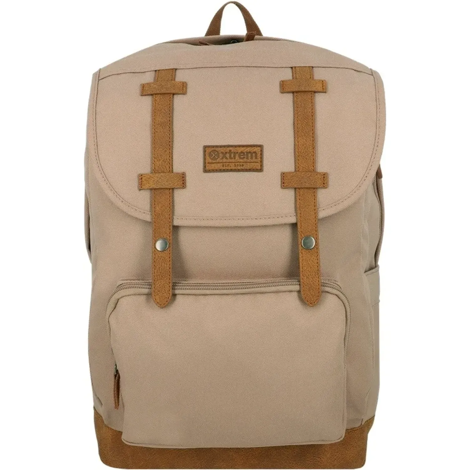 Mochila Xtrem Para Laptop Unisex 16plg Straps 2.0 6xt color beige | Platanitos