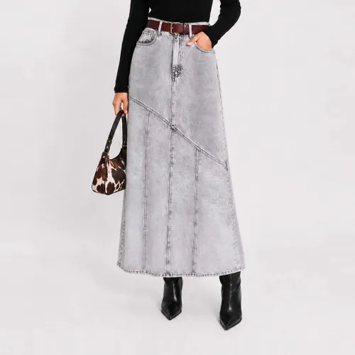 COTTONS JEANS Falda Midi Mujer Ayde