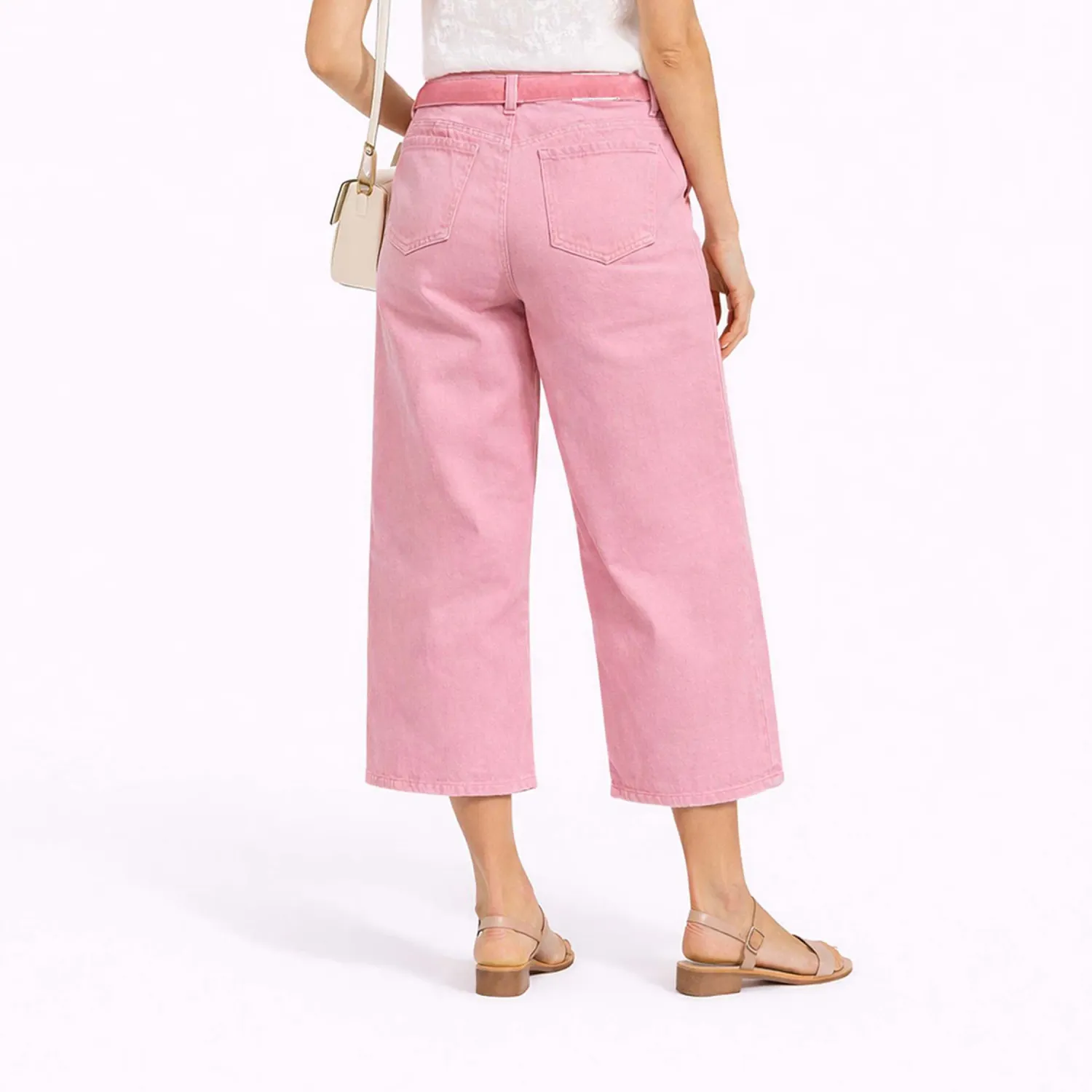 COTTONS JEANS Culotte Cottons Jeans Para Mujer Doris color rosado | Platanitos