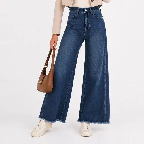 COTTONS JEANS Jean Wide Leg Para Mujer Flavia Tall