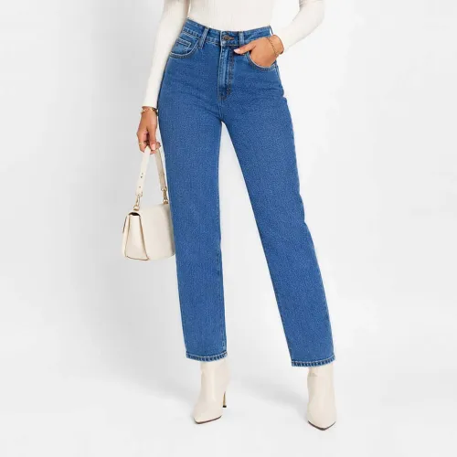 COTTONS JEANS Jean Straight Para Mujer Lara