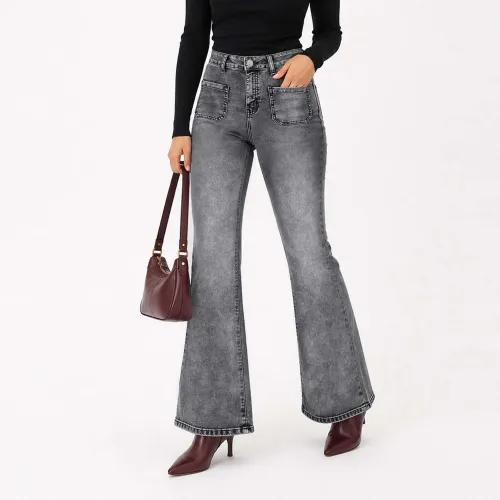 COTTONS JEANS Jean Flare Para Mujer Pria Petite