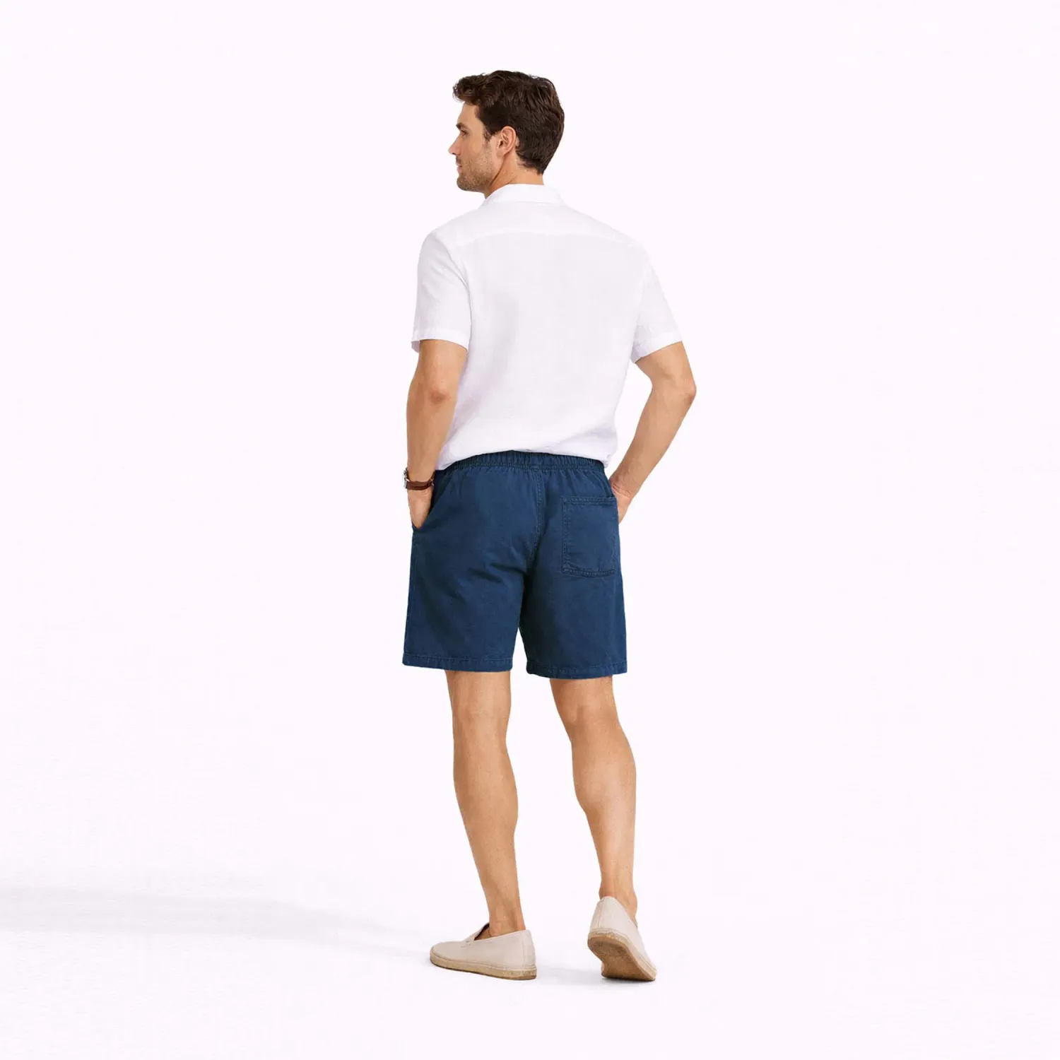 COTTONS JEANS Bermuda Cottons Jeans Para Hombre Pablo color azul | Platanitos