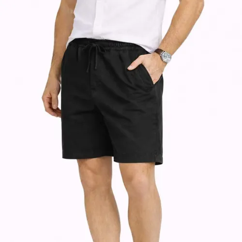 Bermuda Cottons Jeans Para Hombre Pablo color negro | Platanitos