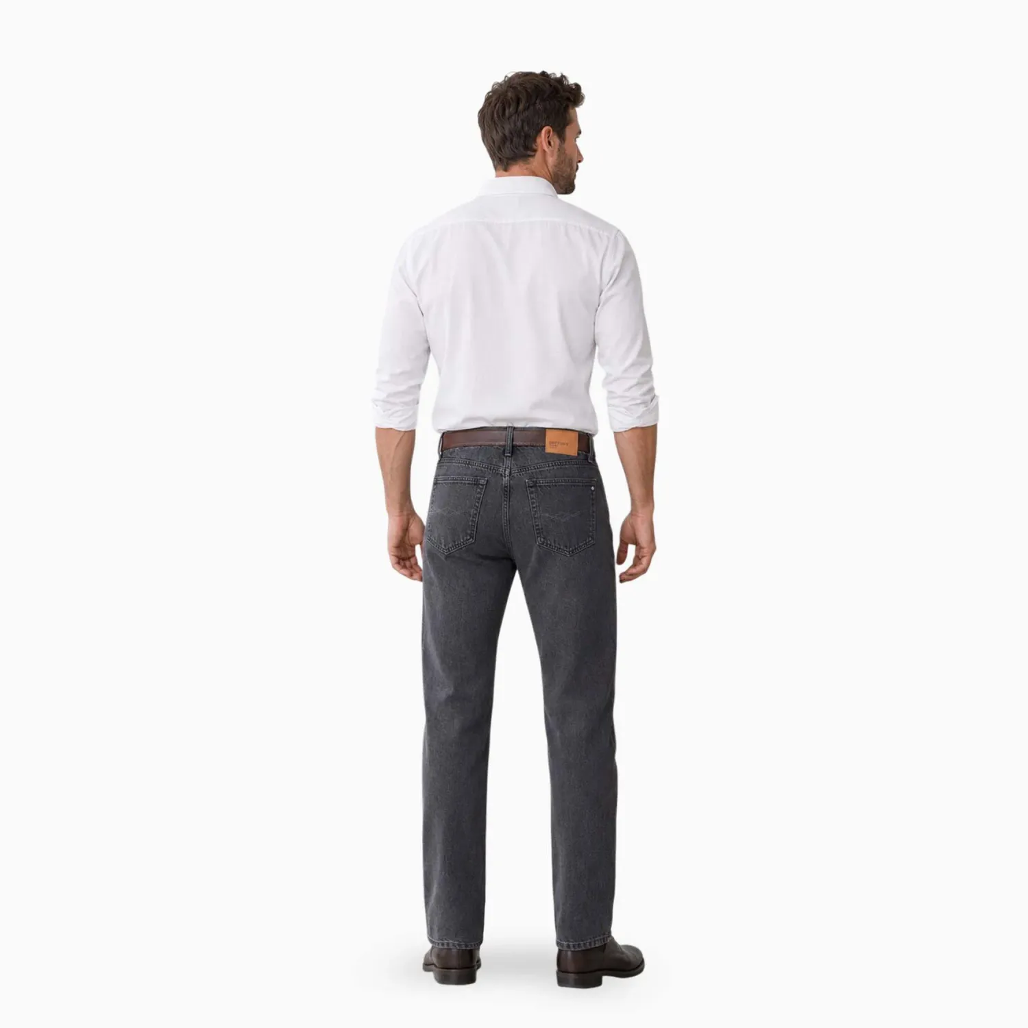 COTTONS JEANS Jean Cottons Jeans Straight Para Hombre Angel Classic Regular color gris | Platanitos