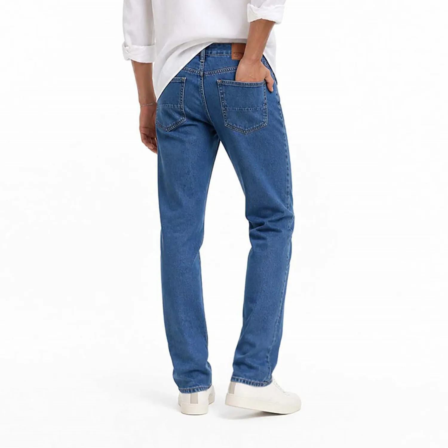 COTTONS JEANS Jean Cottons Jeans Slim Para Hombre Adrian Petite color azul | Platanitos