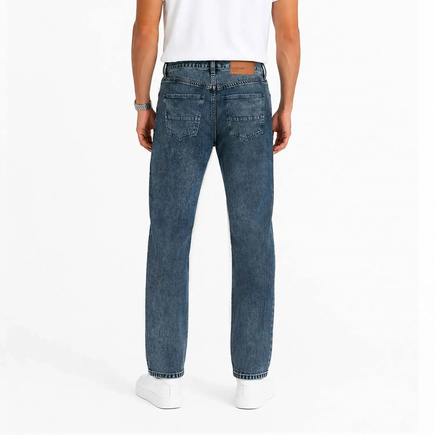 COTTONS JEANS Jean Cottons Jeans Slim Para Hombre Adrian Regular color gris | Platanitos
