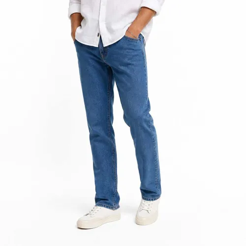 Jean Cottons Jeans Slim Para Hombre Adrian Tall color azul | Platanitos