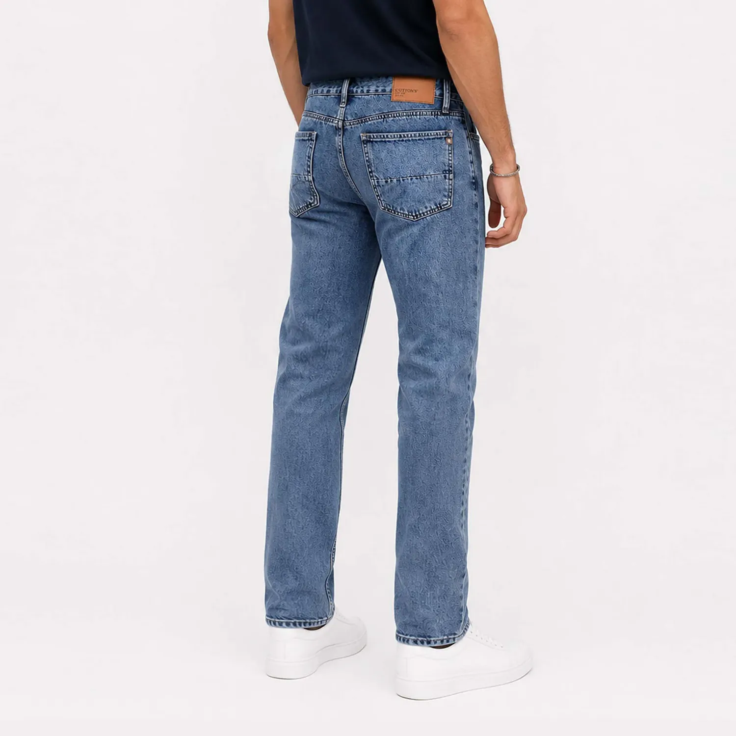 COTTONS JEANS Jean Cottons Jeans Slim Para Hombre Adrian Tall color azul claro | Platanitos