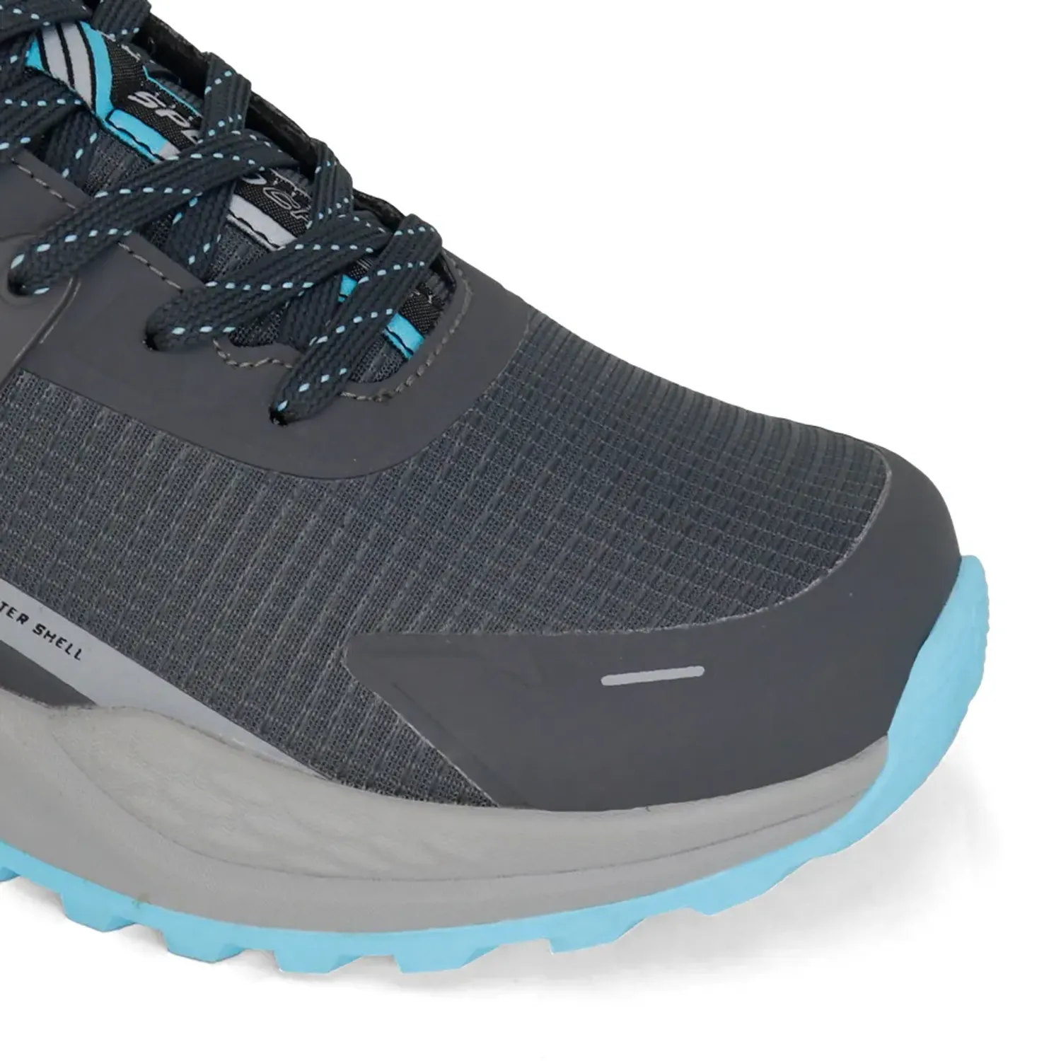 Zapatillas Kaida Running Mujer 1770-M26q2-G color gris / turquesa | Platanitos