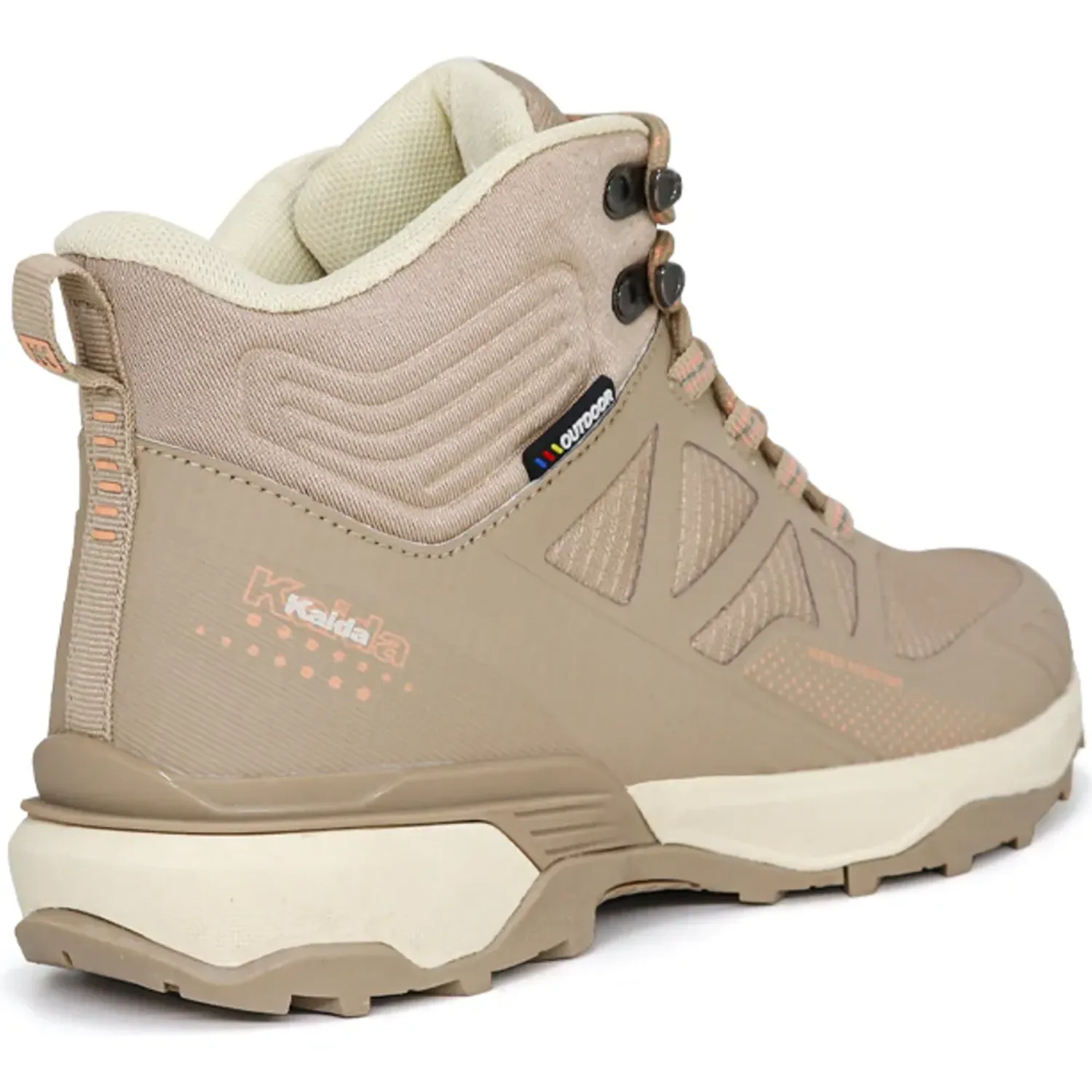 KAIDA Zapatillas Kaida Botin Outdoor Mujer 1736-M26q2-B color beige | Platanitos