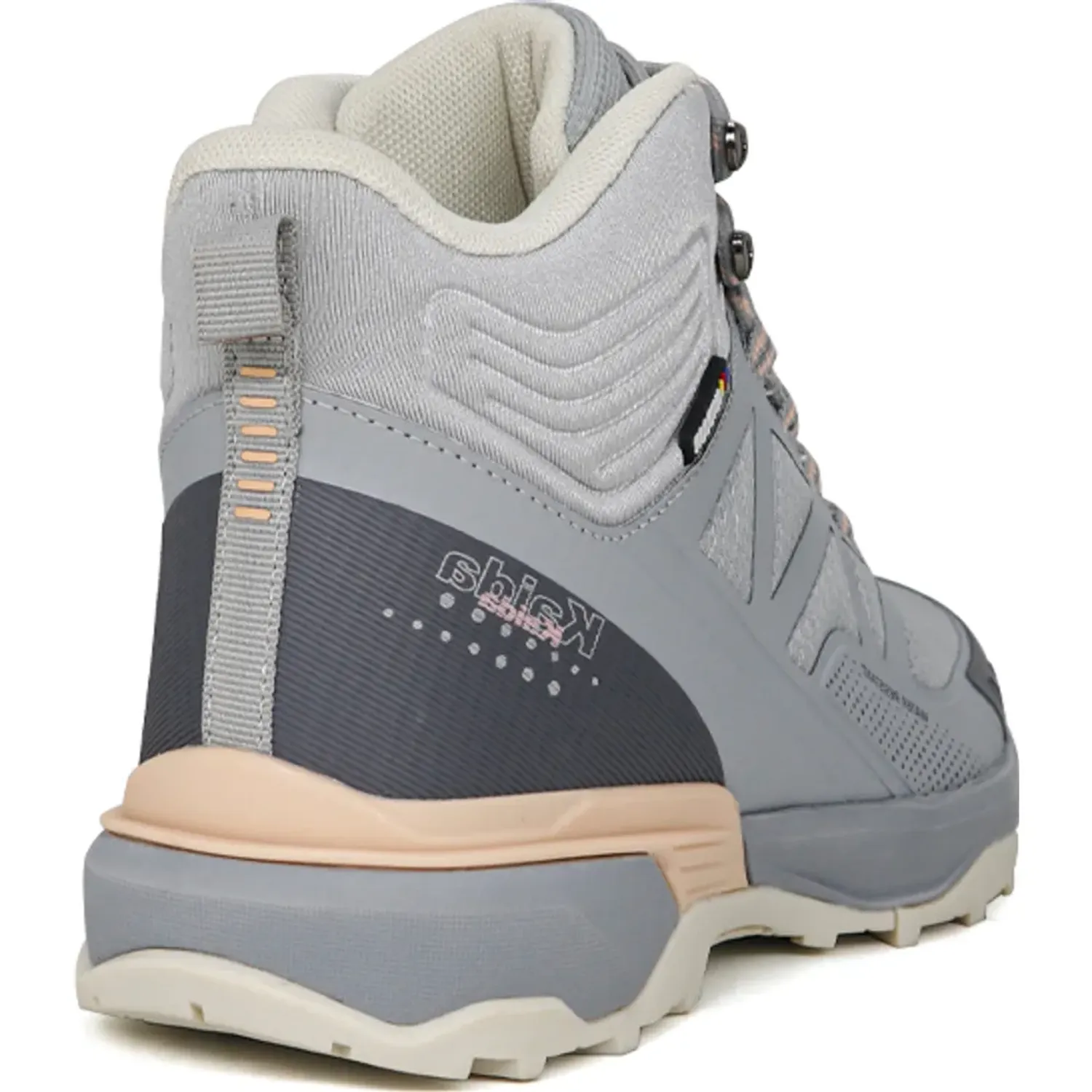 Botines Kaida Outdoor  Mujer 1736-M26q2 color gris / durazno | Platanitos