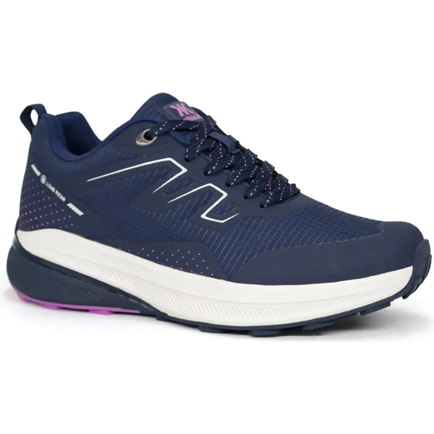 Zapatillas Kaida Running Mujer  1771-M26q2 color marino / purple | Platanitos