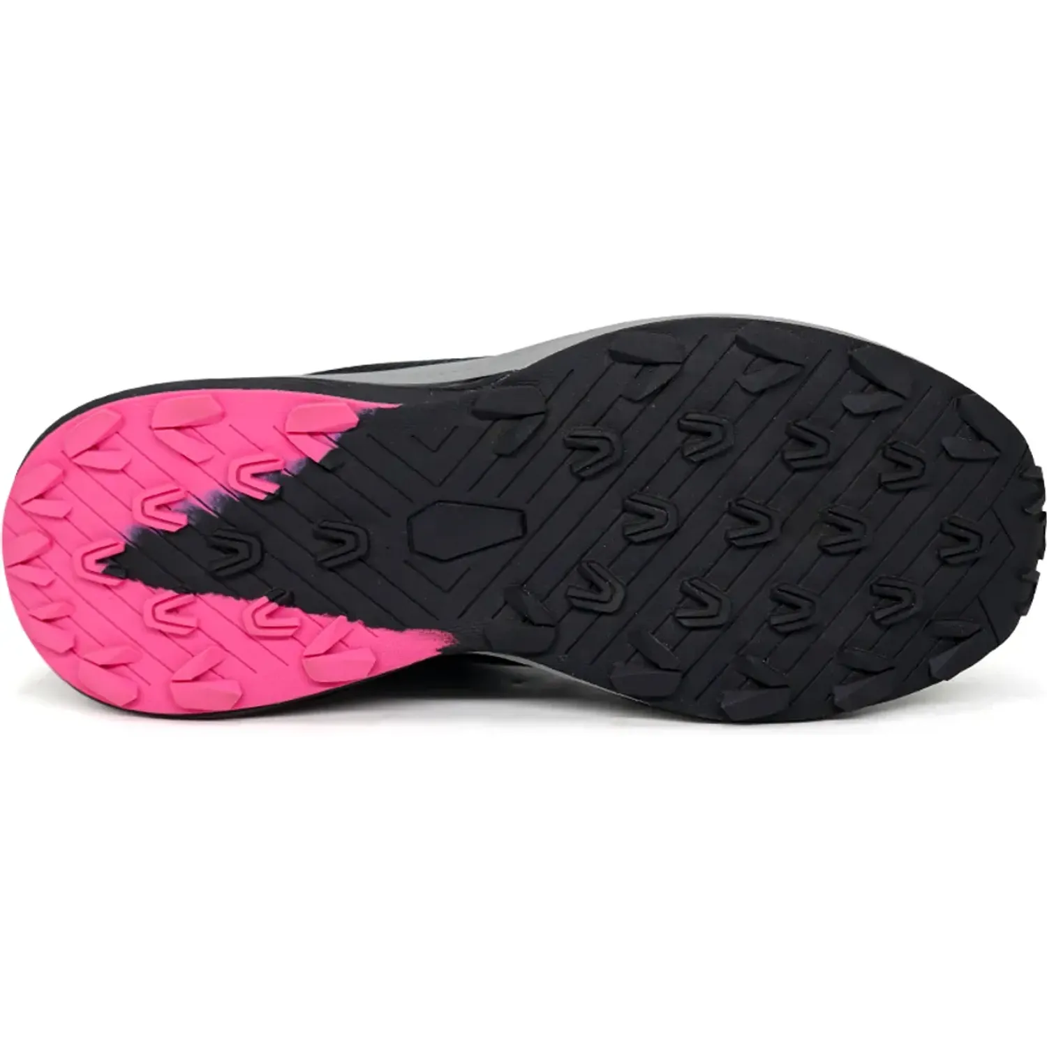 KAIDA Zapatillas Kaida Running Mujer 1771-M26q2-G color gris/negro/fucsia | Platanitos