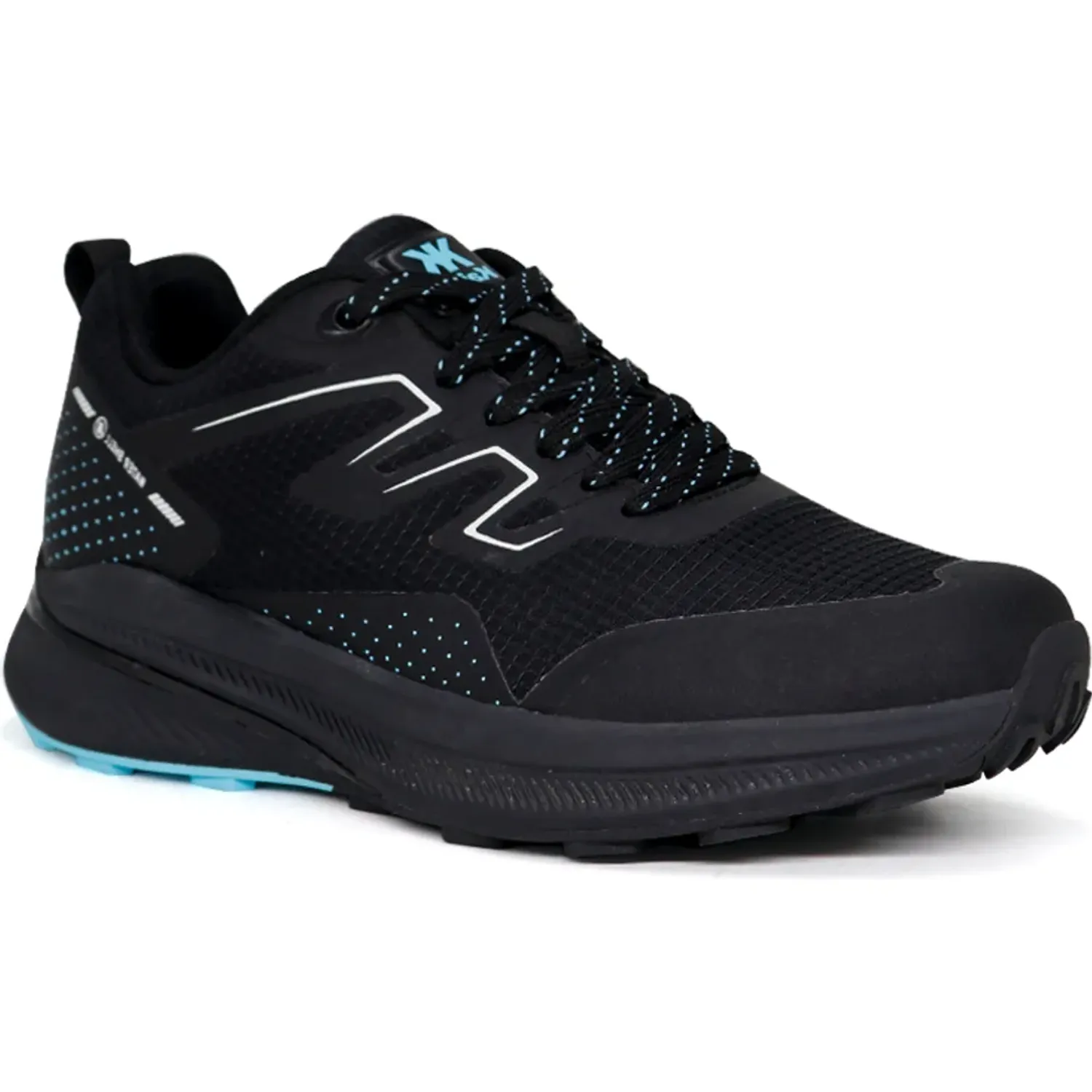 KAIDA Zapatillas Kaida Running Mujer 1771-M26q2-N color negro / mint | Platanitos