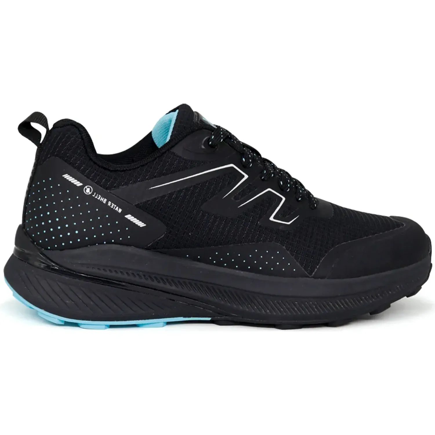 KAIDA Zapatillas Kaida Running Mujer 1771-M26q2-N color negro / mint | Platanitos