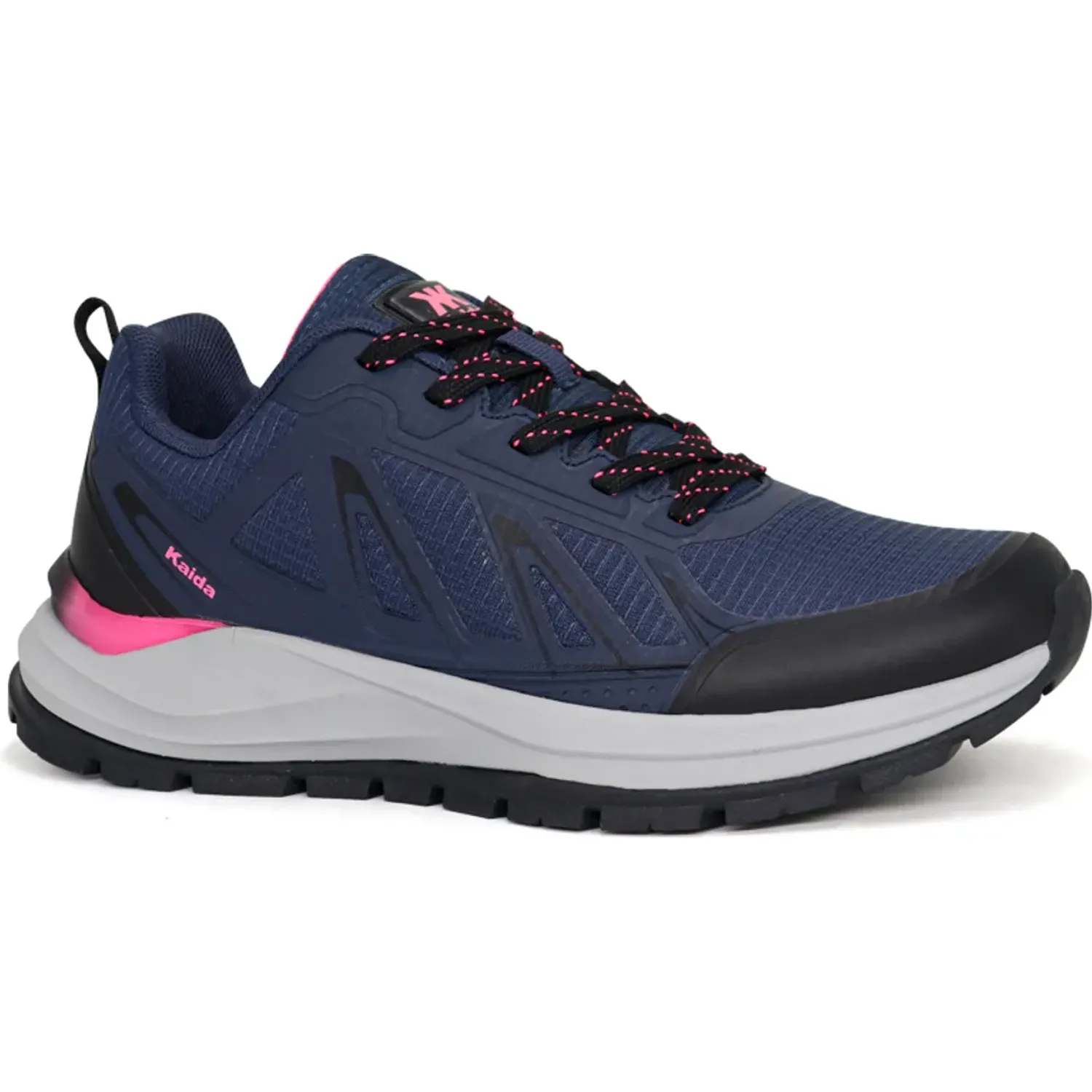 Zapatillas Kaida Outdoor Mujer  1781-M26q2 color marino / fucsia | Platanitos