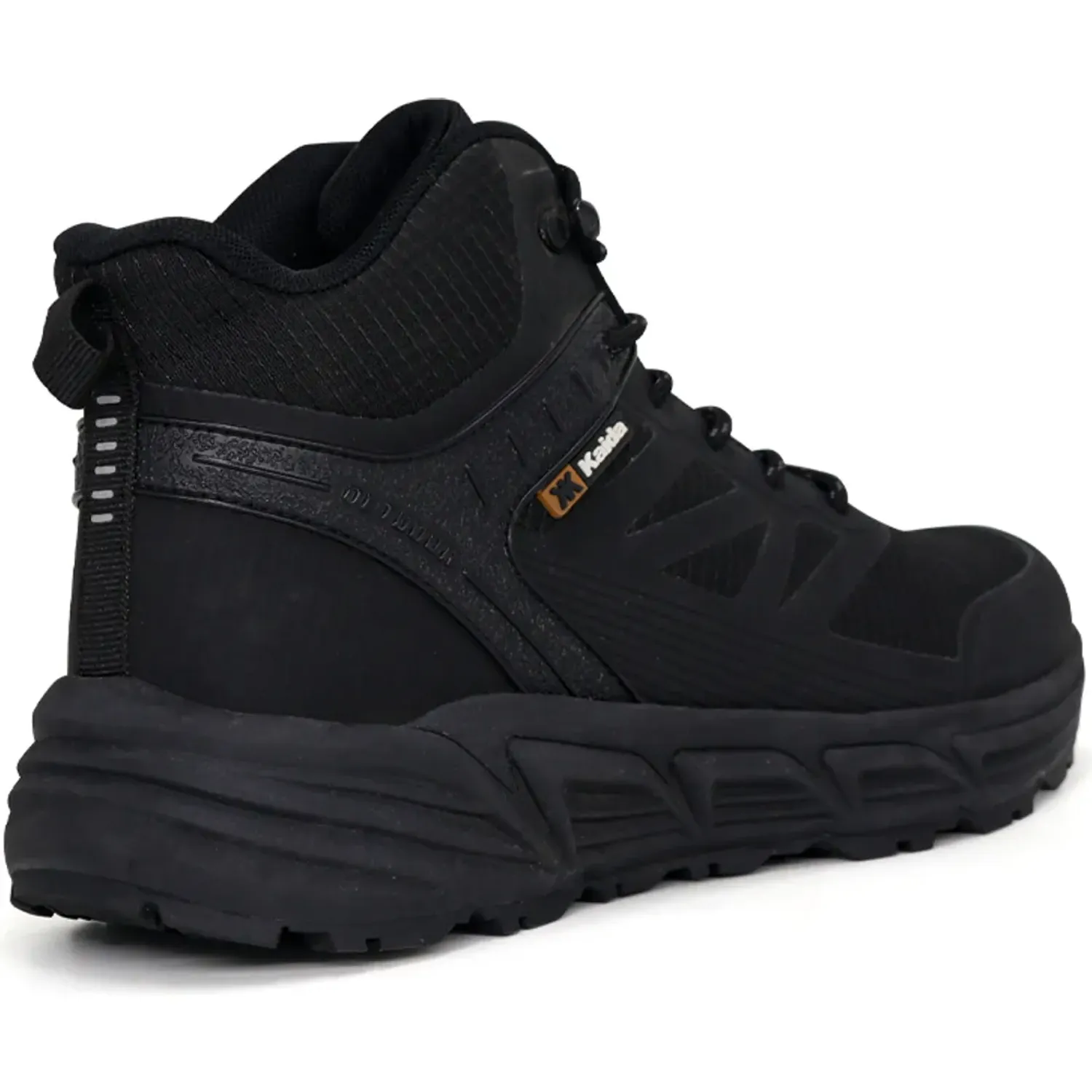 Zapatillas Kaida Botin Outdoor Hombre 1769-H26q2-N color negro | Platanitos
